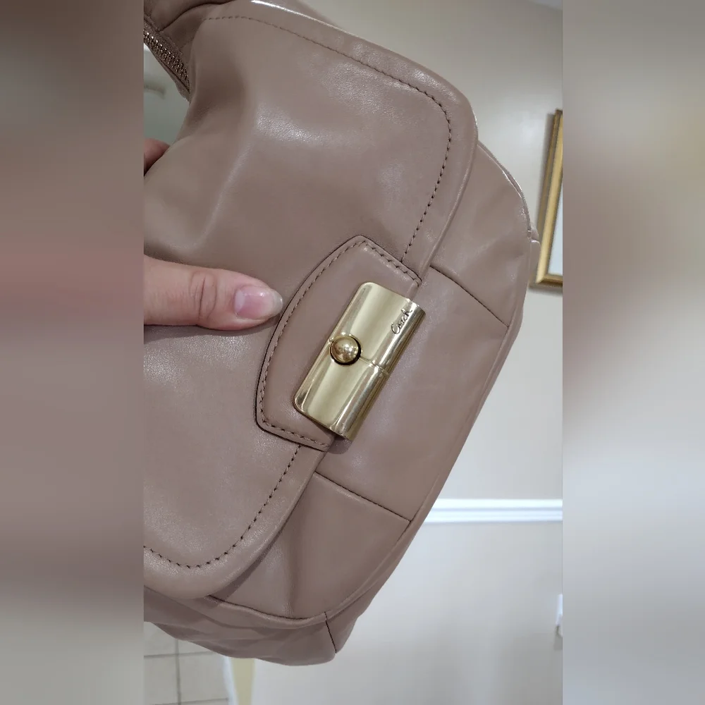 Coach Kristin Hobo soft  Leather Bag